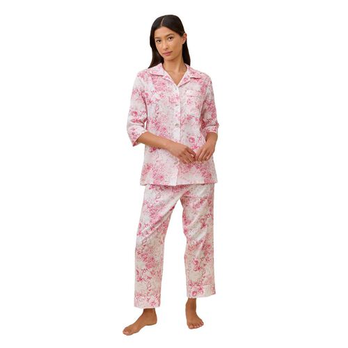 Papinelle Toile De Jouy Crop PJ Set